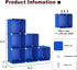 6 Closet Closet, UNKU Cube Storage Organizer, Cube Organizer Storage Shelves, DIY Stackable Bookcase, Clothes Organizer