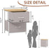 2 Closet Somdot Nightstand, Small Drawer Dresser End Table, Chest of Drawers, Bedside Table Night Stand End Table