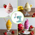 Frozen Dairy Free Ice Cream Maker Attachment for KitchenAid Stand Mixer, Yogurt and Sorbet Maker, Soft Serve Dessert