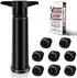 Wine Saver Pump with 8 Vacuum Wine Stoppers, Wine Bottle Stoppers with Food Grade Silicone Leak Proof