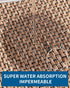 Kitchen Rugs and Mats, Non-Skid Washable Absorbent Runner Rugs for Floor, 20"x47", Beige