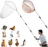 Woxnoc Chicken Catching Net 2 Pcs, Bird Catching Net, 32" to 80" Stainless