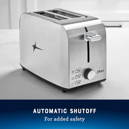 Oster 2-Slice Stainless Steel Toaster