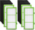 Filter Compatible with Holmes Aer1 Series, Replacement Parts # HAPF300AH-U4R, HAP242-NUC (4 True Replacement + 8