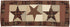VHC Brands Abilene Country Red Independence Day Patchwork Rect Star Quilted Runner 13x36