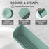4 1Pack, Bathtub Splash Guard for Tub - Silicone Tub Water Splash Guard with Suction Cups, Bath Toy Holder, Tub Play