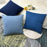 Booque Valley Throw Pillow Covers, Pack of 2 Super Soft Decorative Stretchy Cushion Covers for Sofa Bed Car Chair (Grey
