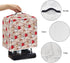 Coffee Printed Coffee Maker Cover with Top Handle, Large Dustproof Washable Protective Cover for Kitchen Bar, Home