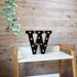 Light Up Black Alphabet Marquee Letters Sign LED Number Lights for Home Bar Christmas Birthday Party Decoration