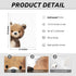 Lwoztra 12x16 Inch Set 3 Bear Nursery Wall Art Decor Kids Canvas Poster Baby Boy Nursery Wall Decor Woodland Animal