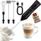 Zulay Kitchen Rechargeable Milk Frother - Dynamic - 3 Speeds, 3 Whisk