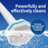 60pc 60 BaseToliet Refills Disposable Toilet mats Brush Cleaning System, Toilet Cleaning Brush, Replacement Brush
