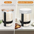 27oz TOKPELA Sourdough Starter Jar Glass, Wide Mouth Sourdough Starter Jars, Sourdough Starter Kit with Wooden Spoon