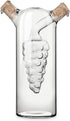 Set 1 True Napa Olive Oil and Vinegar Cruet with Cork Stopper, Perfect for Housewarming, Picnic, Dinner, BBQ, Outdoor