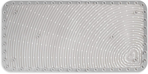 36"x17", Munchkin Soft Spot Baby Bath Mat for Tub, Cushioned Bathtub Mat for Toddlers and Kids, Grey