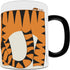 Morphing Mugs Cartoon Tiger - 11 oz Color Changing Heat Sensitive Ceramic Mug Reveals Image When HOT Liquid Is Added