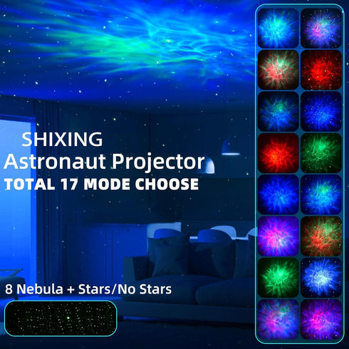 SHIXING Astronaut Galaxy Projector LED Night Lights for Kids,Nebula Ceiling Lamp Star Light Nightlight Kids for Room