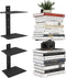 Wawocs Invisible Bookshelf for Wall, 4 Tier Floating Bookshelf Made of Heavy