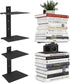 Wawocs Invisible Bookshelf for Wall, 4 Tier Floating Bookshelf Made of Heavy