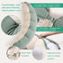 29.5") Peallow(Pat. Pend) Long Round Body Pillow for Adults, Bolster Pillow for Sleeping, Soft and Supportive Pillow