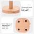 Cute Bird Wooden Paper Towel Holder, Free Standing Kitchen Roll Stand Organizer, Housewarming Gift for New Home