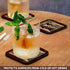 3dRose CST_99429_2 Soft Coaster Set of 8 Ancient Egyptian Papyrus