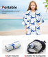 Abahub Surf Poncho Women & Men Towel Poncho Adult with Hood, Thick Quick Dry Changing Poncho Towel, Microfiber Wearable