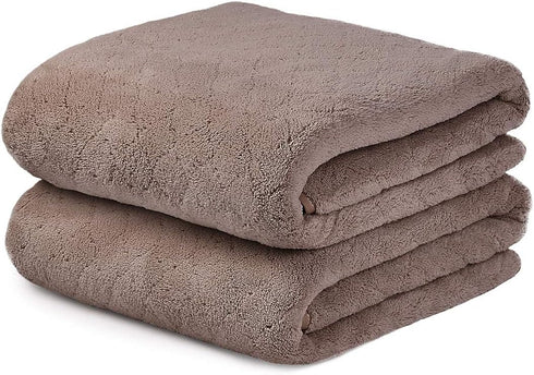 JML Microfiber Bath Towels, Oversized, Ultra Soft, Super Absorbent and Fast Drying,