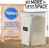 8.5L/287Oz (2 WHITE FEATHER SUPPLIES Extra Large Airtight Food Storage Containers PC) with Lids, Kitchen and Pantry