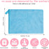 PHOGARY 10 Pack Mitts(6"x8"), Microfibre Bath European Style Washcloth Microfiber Wash Mitt, Reusable Makeup Remover