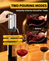 Set 8-in-1 Set 2 CIRCLE JOY Rechargeable Electric Wine Opener Stainless Steel Automatic Wine Bottle Opener Gift