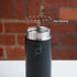 Drinkpod HCF-200BK Vacuum Insulated Capsule Flask, Black, Stainless Steel, 200ml