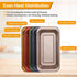 2pack Loaf Pan, 10inch Non-Stick Banana Bread Pan, Stackable Bread Pans for Homemade Baking (10x5inch)