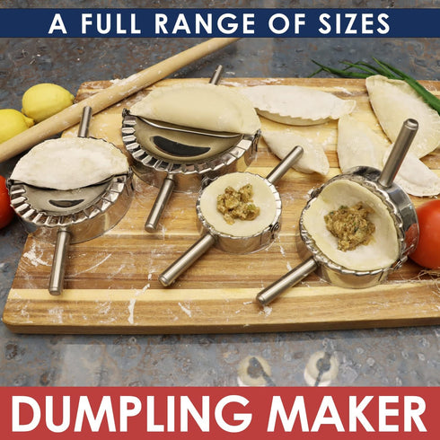 Best Utensils Stainless Steel Ravioli Mould - Pierogi Dumpling Maker, 4 inch Kitchen Accessory