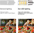 E17 LED Bulb Dimmable 5W, 40W Incandescent Equivalent, Fits Whirlpool Maytag GE Kenmore LG Microwave, 2-Pack
