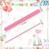30 Pieces Acrylic Reusable Cakesicle Sticks - Ice Cream Cakesicle Mold for Home Cake Candy Gifts, Pink, 4.6 Inches