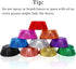 BAKHUK 500pcs Cupcake Liners for Baking, Foil Cupcake Liners, Standard Size 2 Inches, 10 Colors
