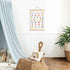 DNEULYR 12x16 Inches God Says I am Alphabet Christian Wall Art Poster for Kids, Bible Verse Affirmations Poster Hanger