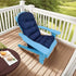 Gfgift Cushion,44inch Waterproof Adirondack Chair Rocking Chair Cushion,High Back Patio Cushions Indoor and Outdoor