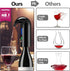 Electric Wine Aerator Decanter, Best Sellers One Touch Red-White Wine Accessories, Works with Wine Opener