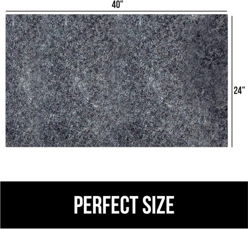 GORILLA GRIP LeakGuard Non-Adhesive Under Sink Mat for Kitchen Cabinet, 24x40, Waterproof Quick Dry Shelf Liner,