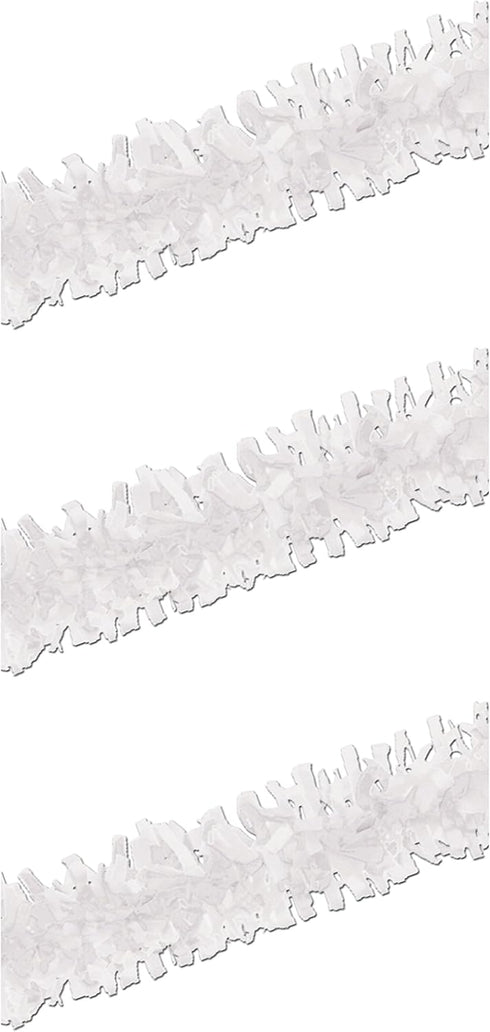 Tissue Festooning White, Pack of 3