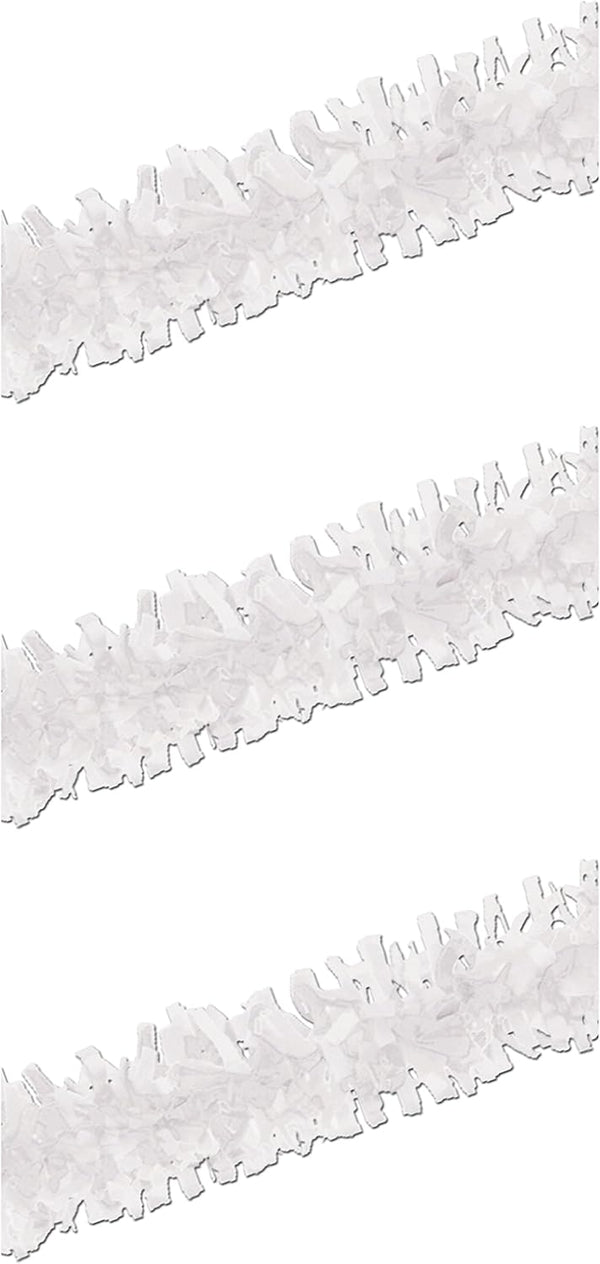 Tissue Festooning White, Pack of 3