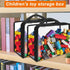 6 Pack Extra Large Toy Storage Bags, Waterproof PVC Organizing Bags with Zipper for Toys, Books, and Board Games