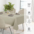 Easy-Going Faux Linen Waterproof Tablecloth, Stain Resistant Rectangle Fabric for Kitchen, Dining, Party, 60x84 in