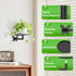 2-Pack 5.9 Inch Butterfly Buckle Wall Mounted Plant Shelf - Space Saving Hanging Flower Pot Holder for Indoor Balcony