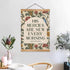 ZTGDA 12x16inch Christian Poster Wall Art Decor, Christian Bible Verse His Mercies are New Every Morning Boho Wall Art