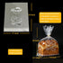 LESIBAG 11'x14'' Reusable Plastic Bread Bags for Homemade Bread - Clear Bakery Bag with Twist Tie Closure Reduces