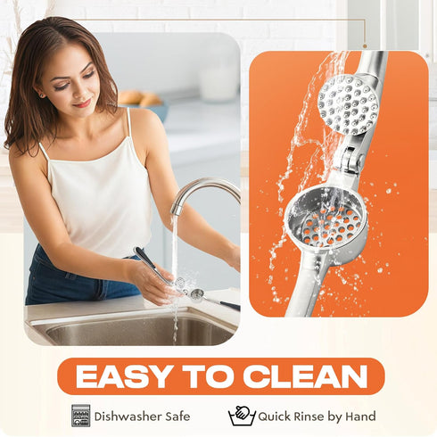 SRISE Set Kitchen Garlic Press, Rust Proof & Dishwasher Safe Garlic Mincer, Durable Garlic Crusher with PeelerBrush