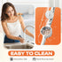 SRISE Set Kitchen Garlic Press, Rust Proof & Dishwasher Safe Garlic Mincer, Durable Garlic Crusher with PeelerBrush